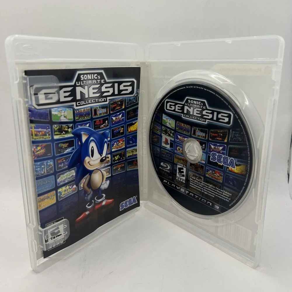 Sonic's Ultimate Genesis Collection (Sony PlayStation 3, 2009) Tested CIB